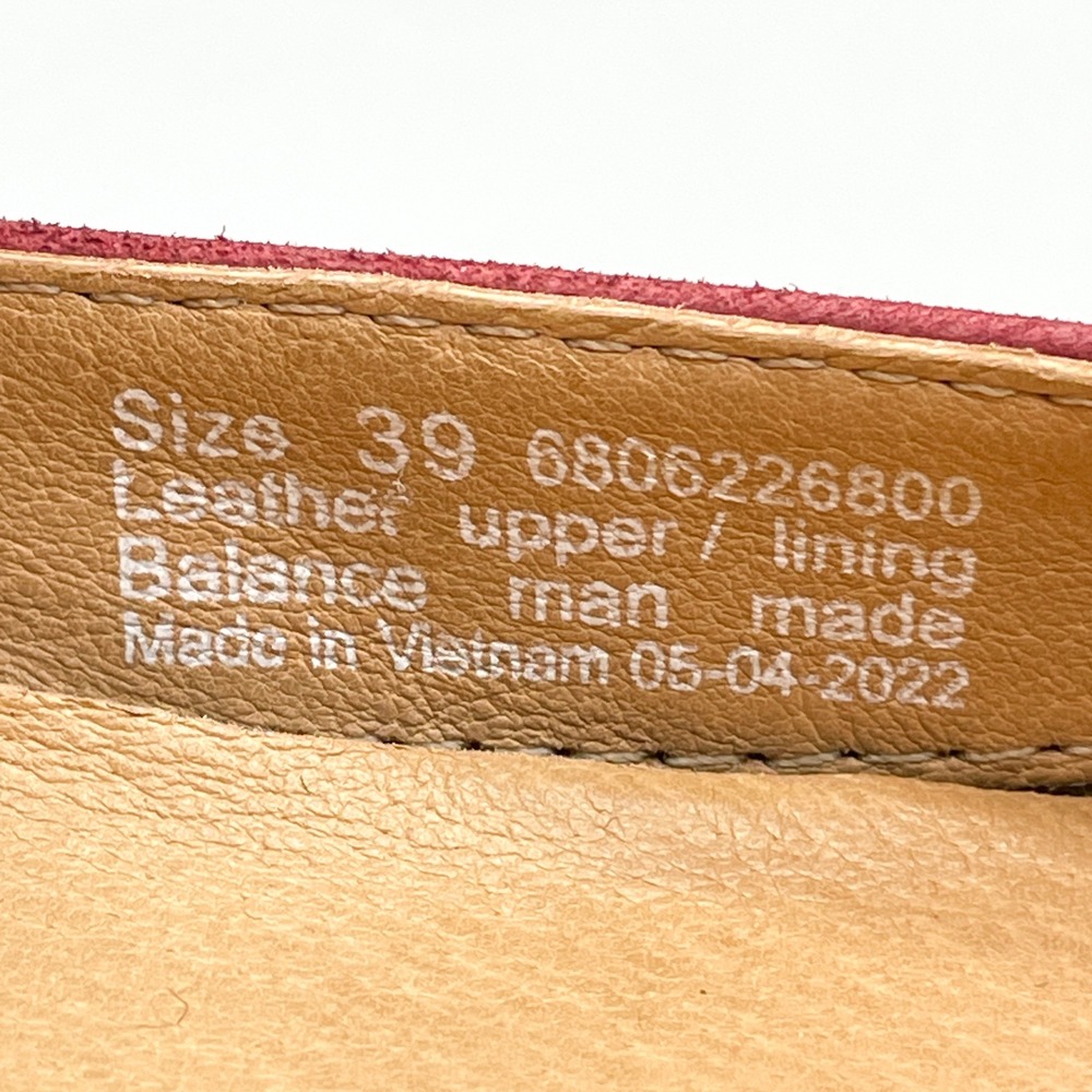 Dansko Womens 39 8.5 Marcella Mary Jane Wedge Red Leather Teacher Office Classic - Picture 7 of 11
